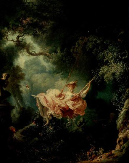 Jean-Honore Fragonard The Happy Accidents of the Swing oil painting image